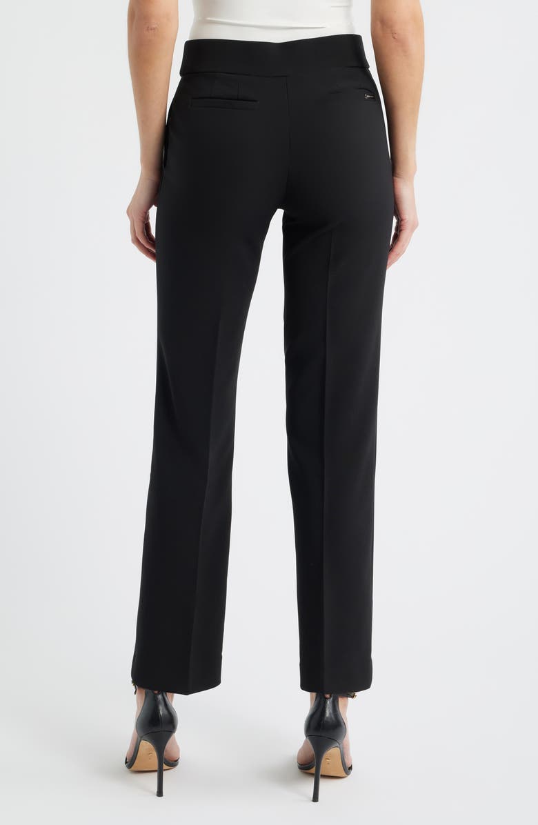Anne Klein Grace High Waist Pull-On Pants, Alternate, color, Anne Black