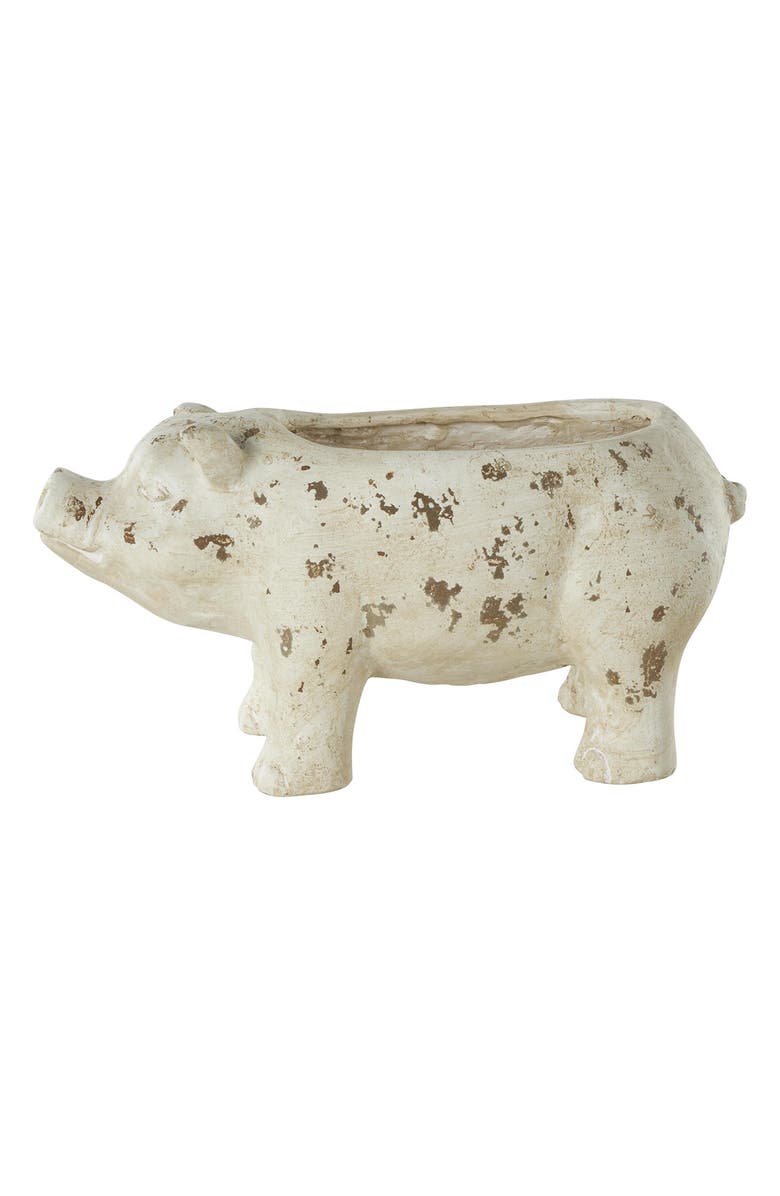 UMA Pig Planter, Alternate, color, Ivory