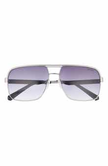 GUESS 59mm Navigator Sunglasses