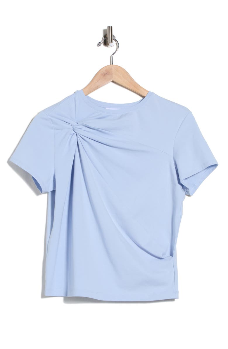 Good American Superstretch Twist T-Shirt, Main, color, Sky