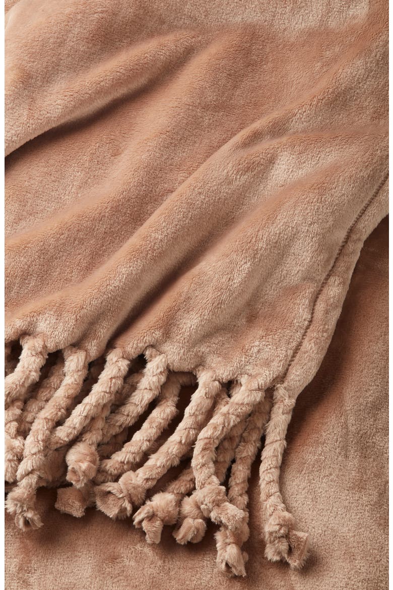 Bliss Throw Blanket, Alternate, color, TAN PORTABELLA