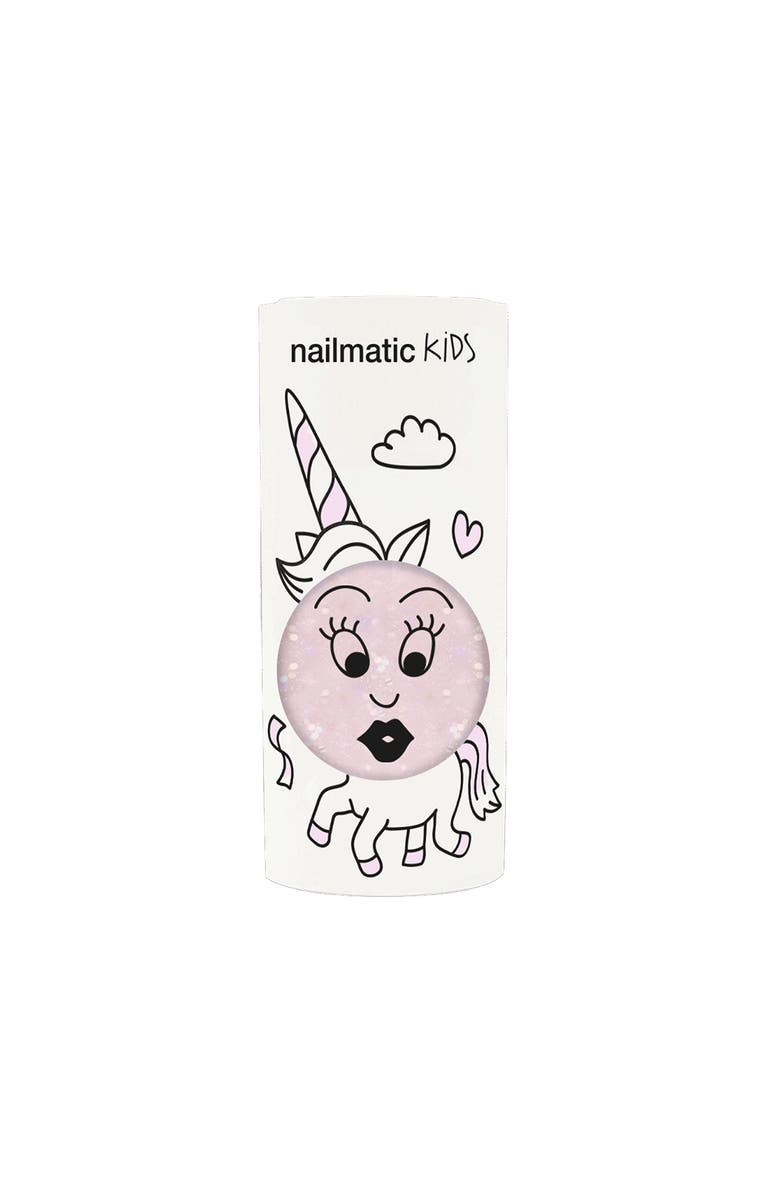 nailmatic Nail Polish For Kids, Main, color, Glitter Single Polly Glitter