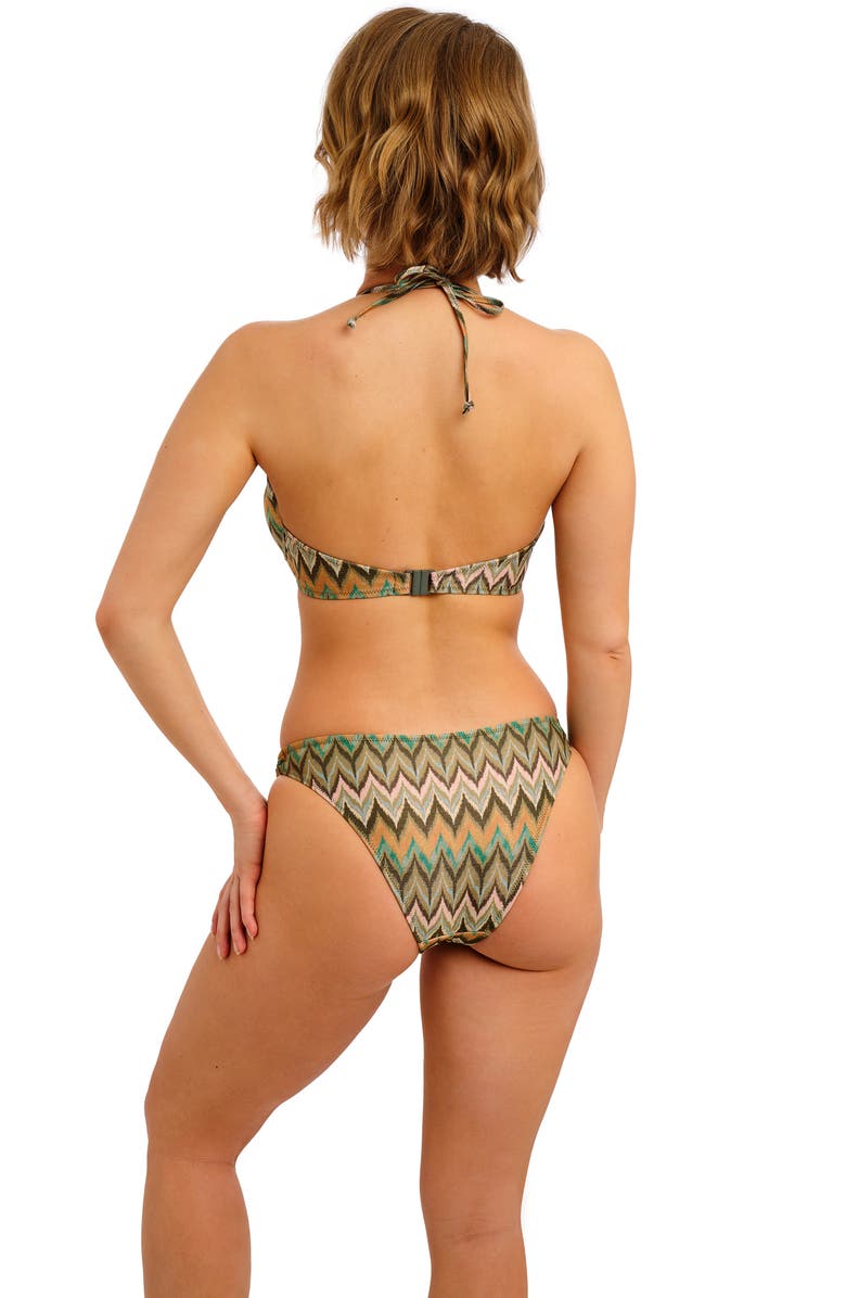Freya Arizona Wave Underwire Halter Bikini Top, Alternate, color, Vista