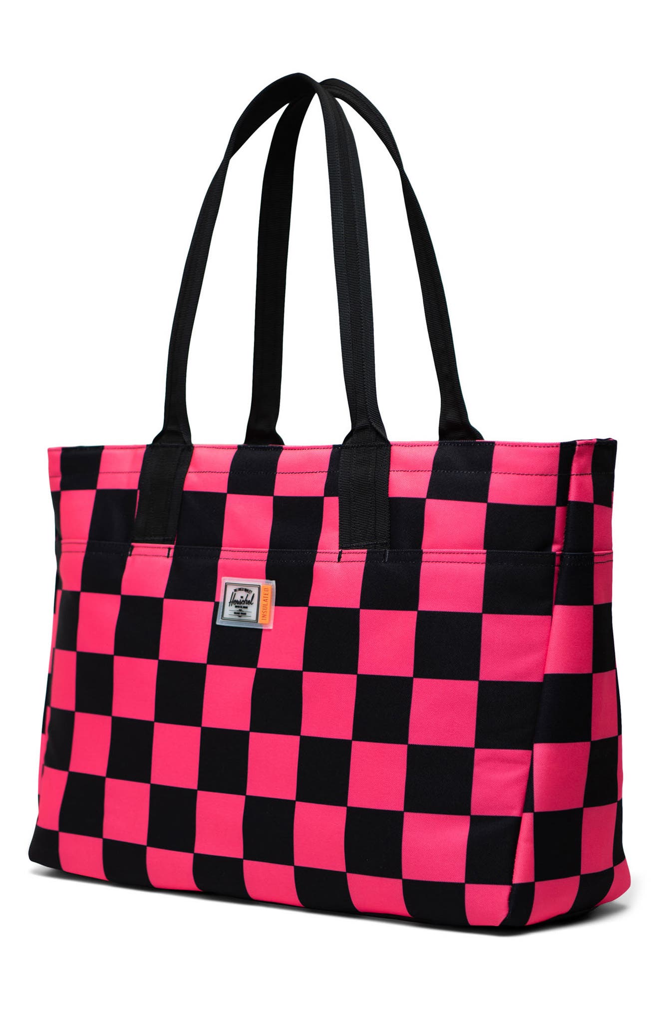 Herschel Supply Co. Alexander Insulated Recycled Polyester Zip Tote and Bottle Holder, Alternate, color, 