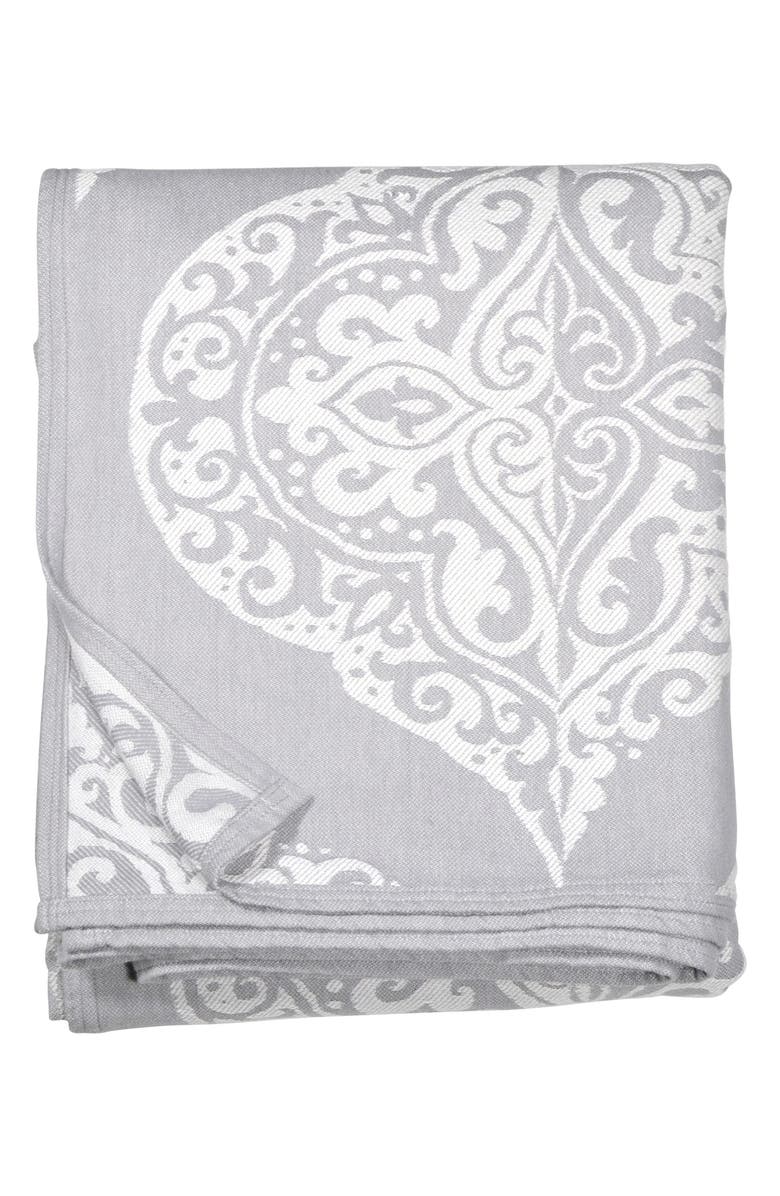 Peri Home Damask Blanket, Alternate, color,