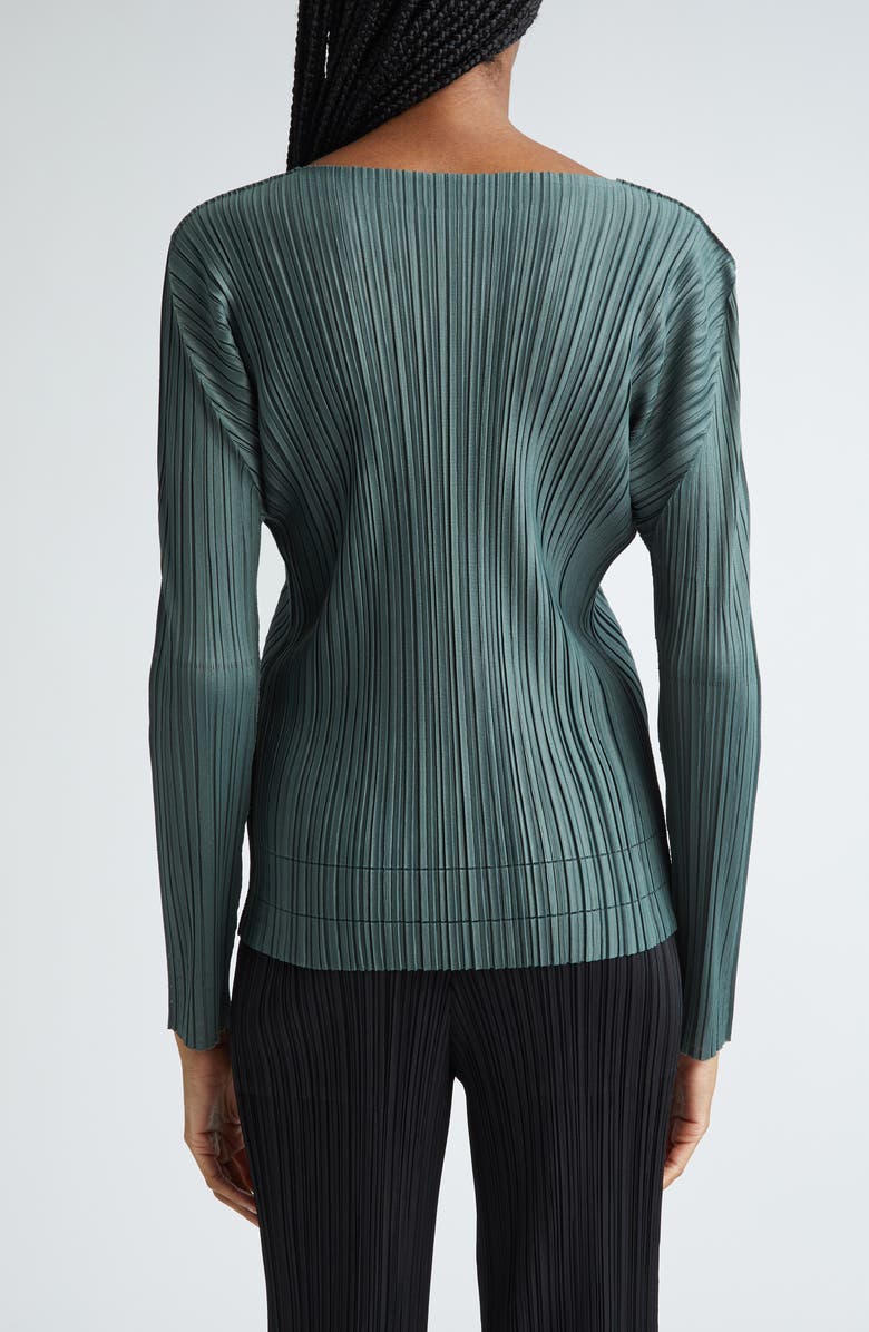 Pleats Please Issey Miyake Soft Pleated Top, Alternate, color, 