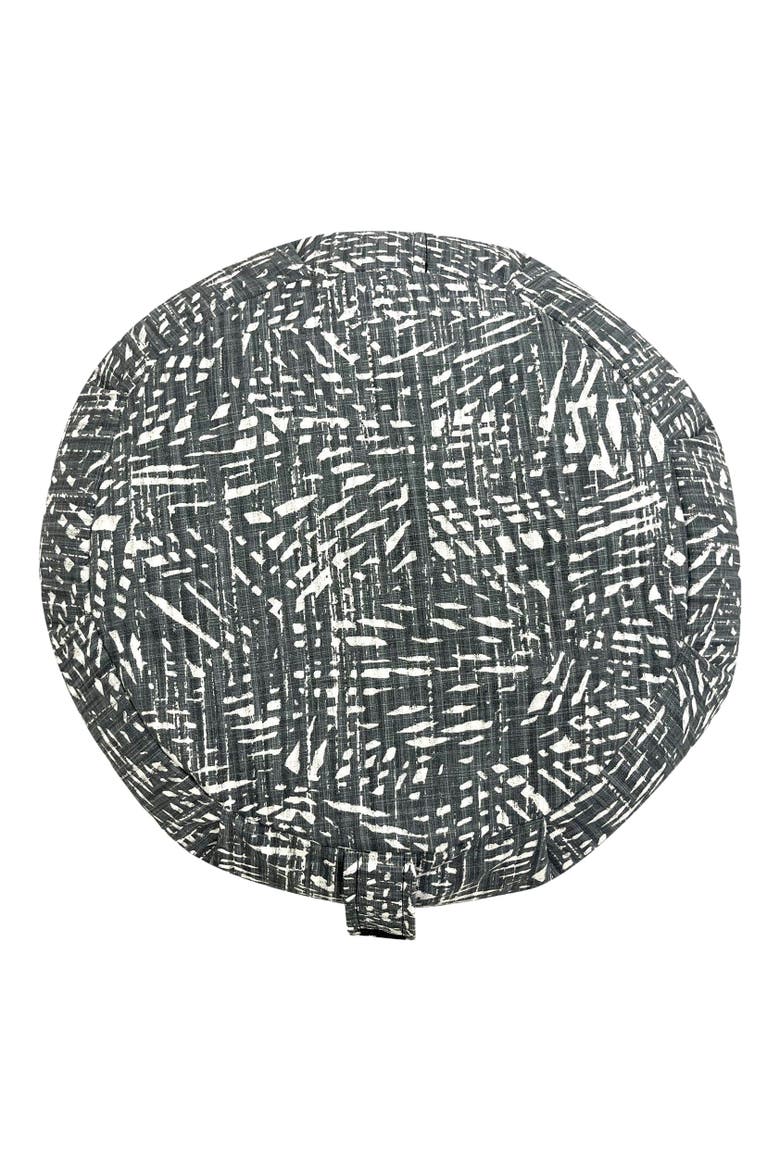 Zafu Meditation Cushion, Alternate, color, Blue