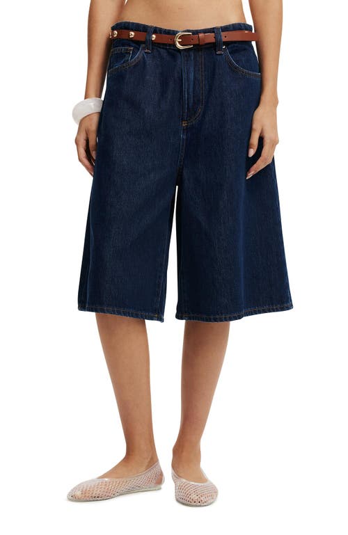 COTTON ON LYOCELL WIDE DENIM JORT