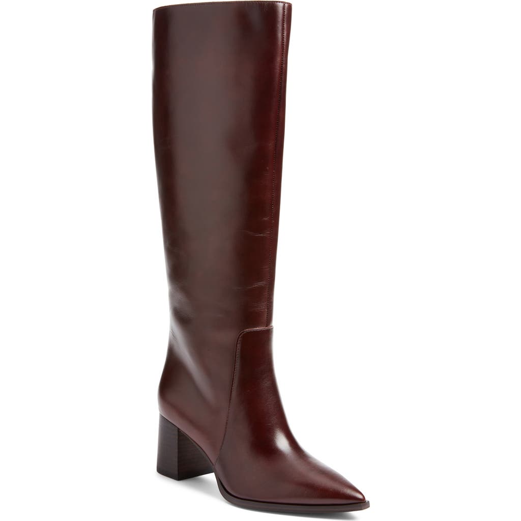Vince Camuto Lumina Pointed Toe Boot In Brown