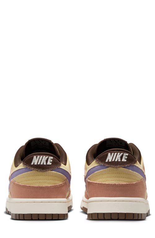 Nike Dunk Low Retro Sneakers In Brown