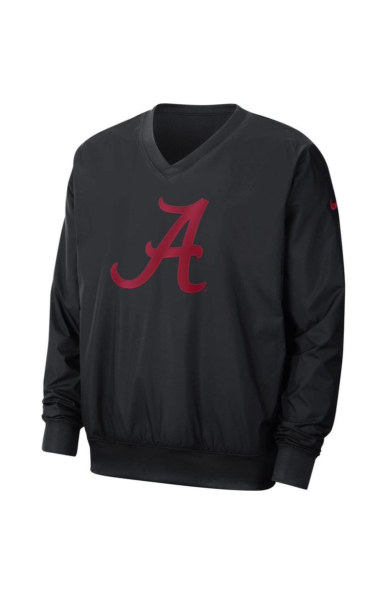 Nike Men's Nike Black Alabama Crimson Tide Stadium Pullover Windbreaker, Alternate, color,
