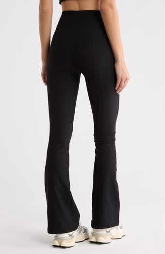 Madison Chill Tech Rib Crossover High Waist Flare Leggings