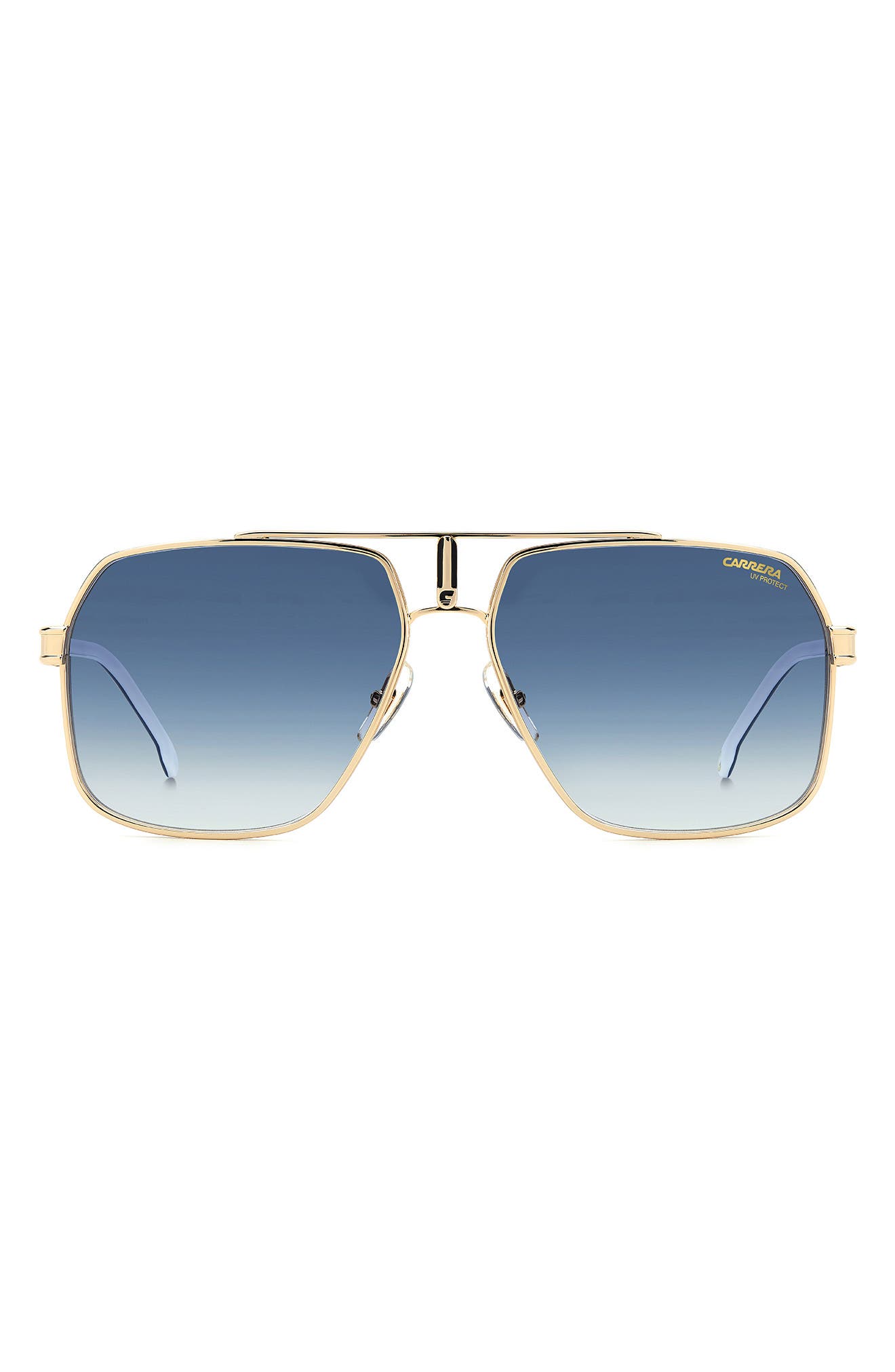 Carrera Eyewear 62mm Oversize Gradient Aviator Sunglasses