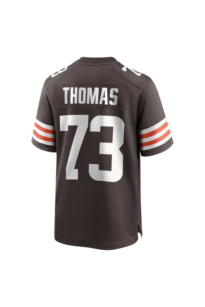 Men's Nike Joe Thomas Brown Cleveland Browns Retired Player Game Jersey, Alternate, color, Brown