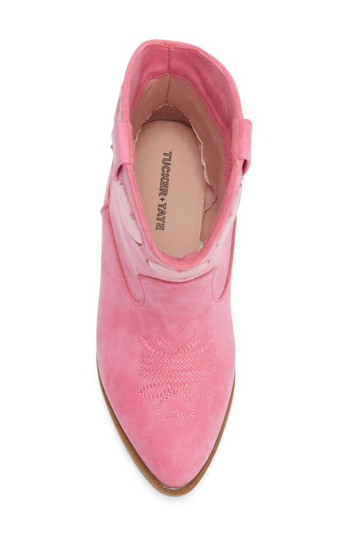 Tucker + Tate Kids' Clarra Heart Western Boot In Pink