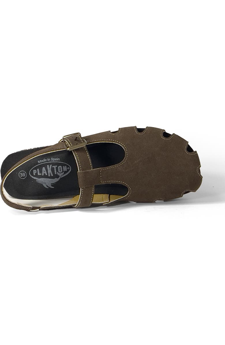 Plakton Amanda Sandal, Alternate, color, Afelpado Marron