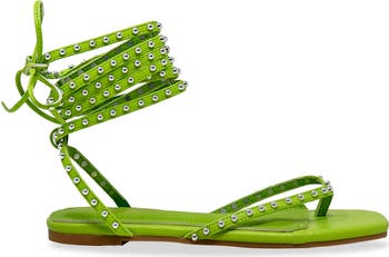 Eve Studded Ankle Wrap Sandal