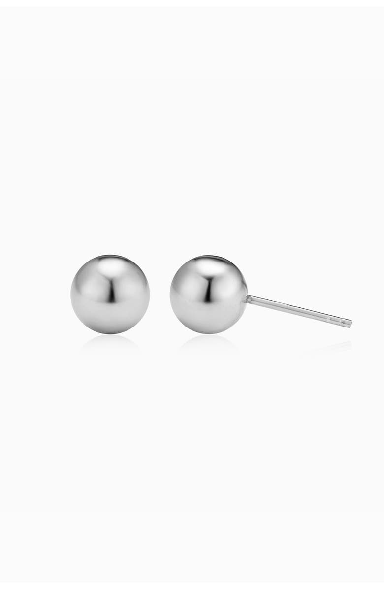 Oradina Sterling Silver Belle of the Ball Studs, Alternate, color, Silver