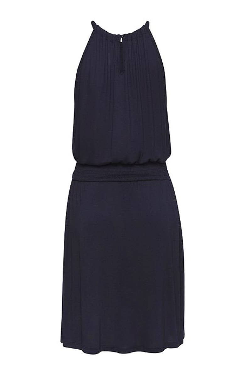 LASCANA Women's Crochet Detail Dress, Alternate, color, Navy