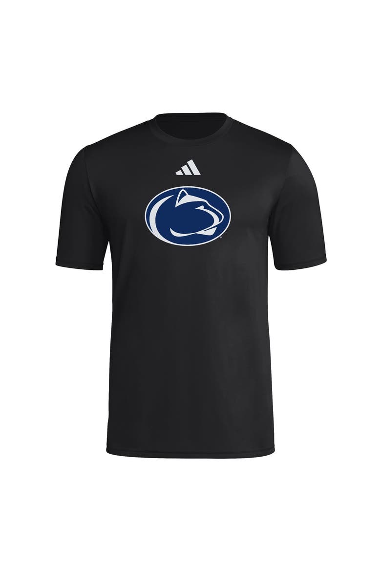 Men's adidas Black Penn State Nittany Lions Primary Logo Polyester T-Shirt, Alternate, color, Black