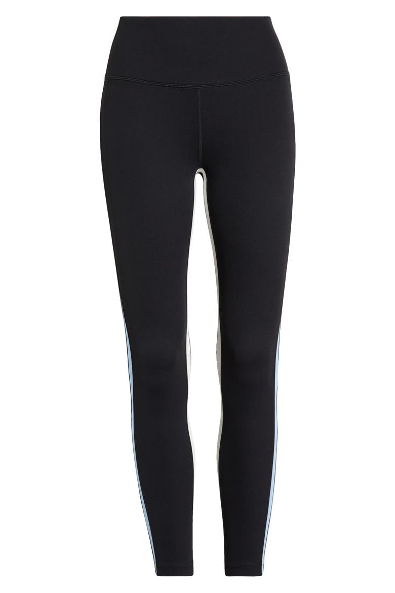 Sam High Waist 7/8 Leggings, Alternate, color, BLACK/ SKYLIGHT
