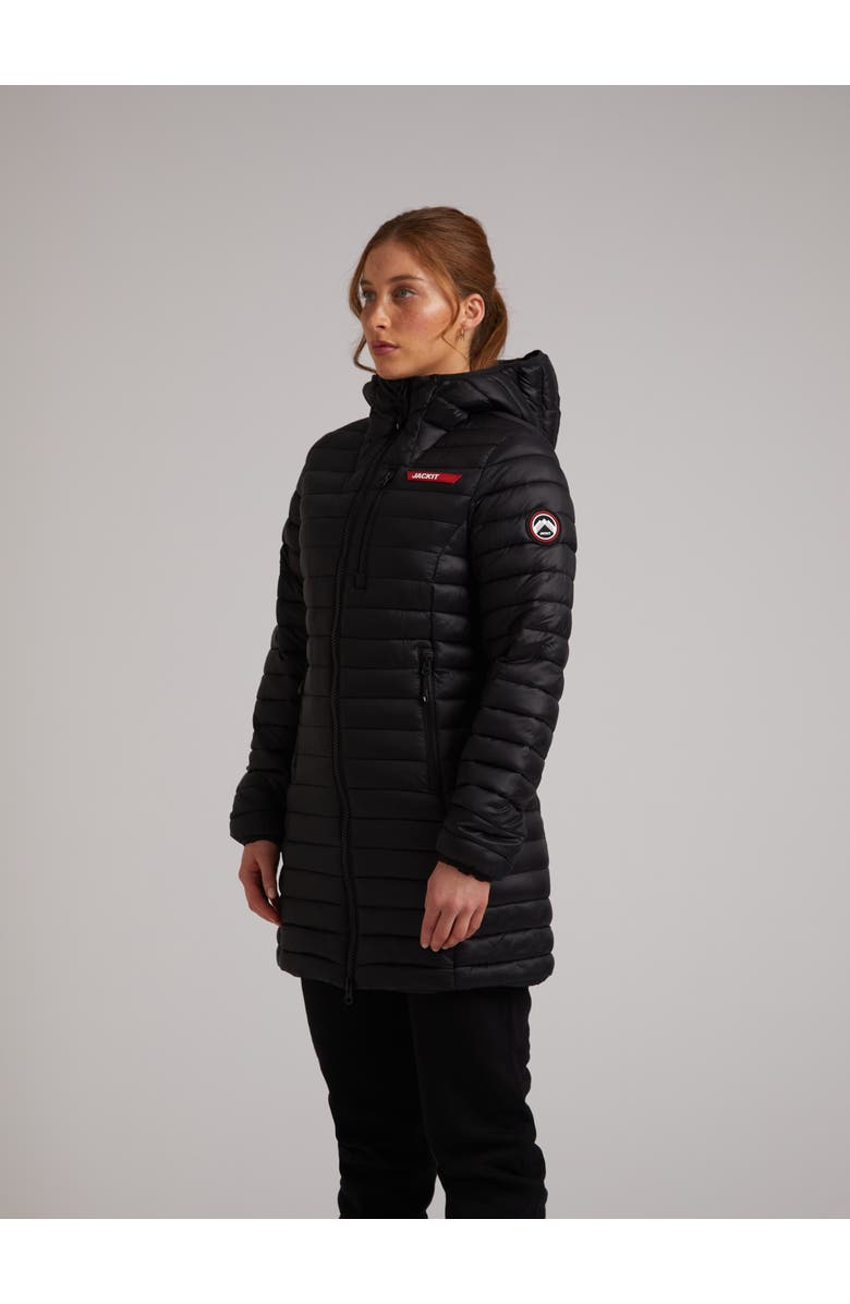 JACK1T Satell1Te Longline Hooded Jacket, Alternate, color, Black