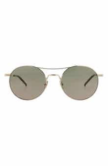 Saint Laurent 51mm Gradient Aviator Sunglasses