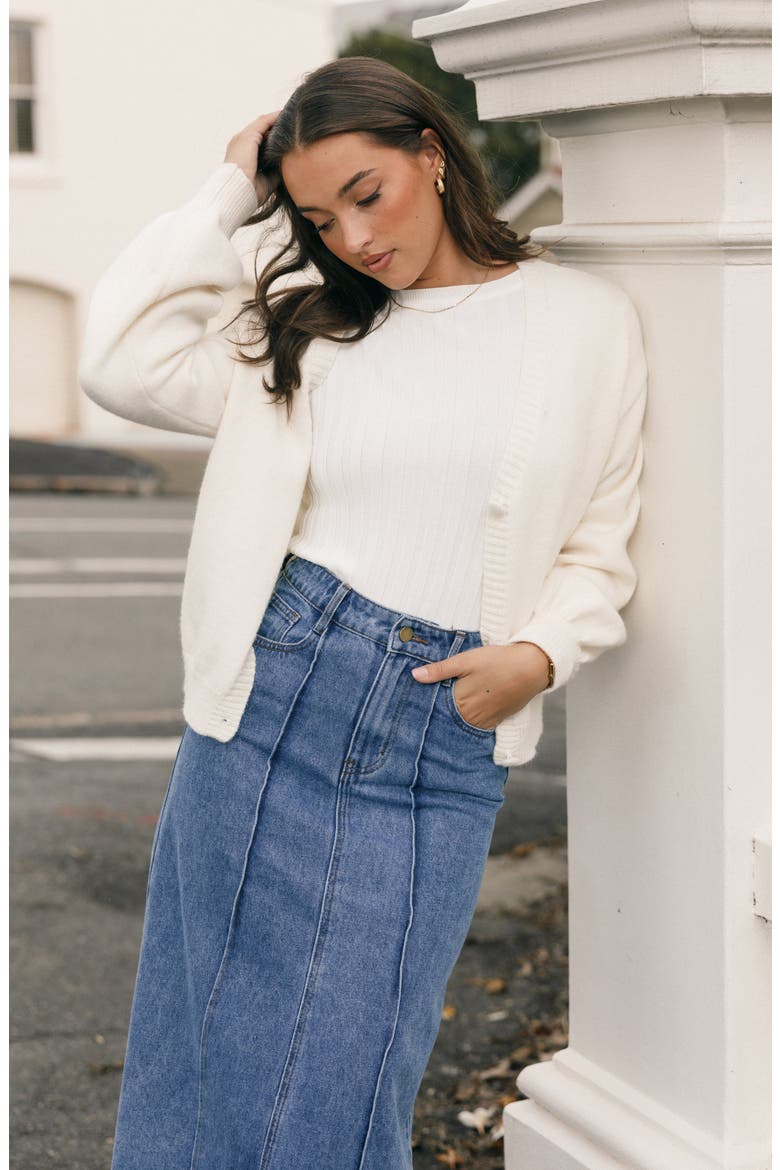 Aneesa Wide Rib Top, Alternate, color, WHITE