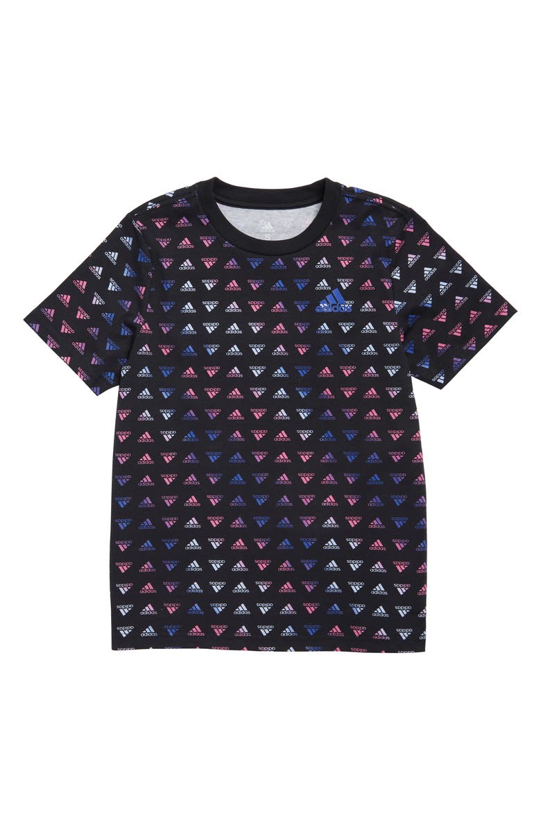 adidas Kids' Logo Graphic T-Shirt, Main, color, 