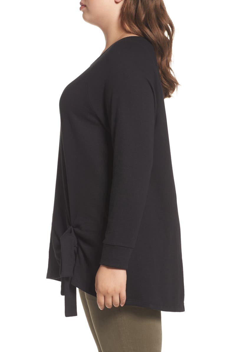 Caslon<sup>®</sup> Tie Knot Sweatshirt, Alternate, color,