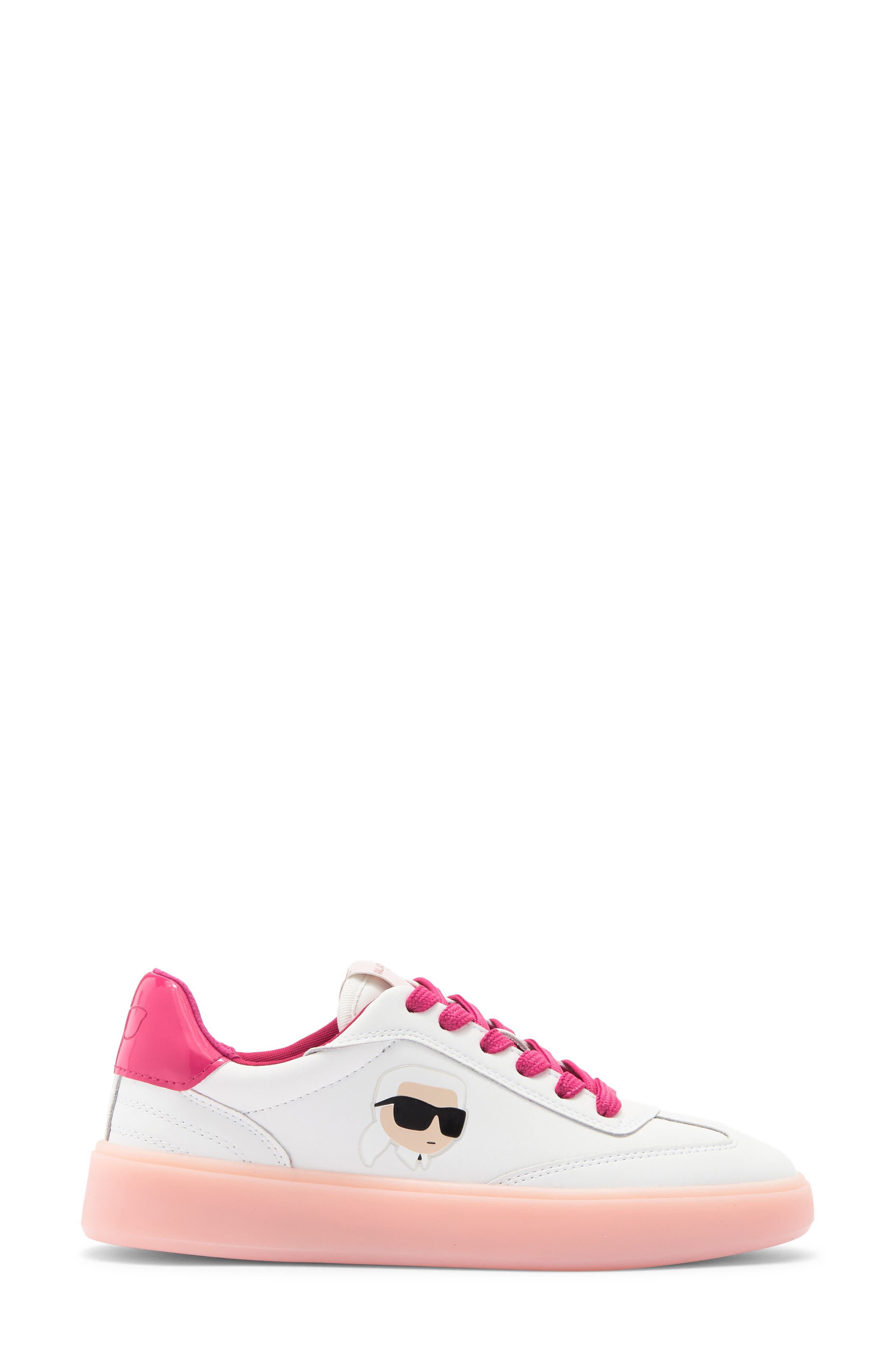 Sumava Sneaker, Alternate, color, BRIGHT WHITE/ HOT PINK