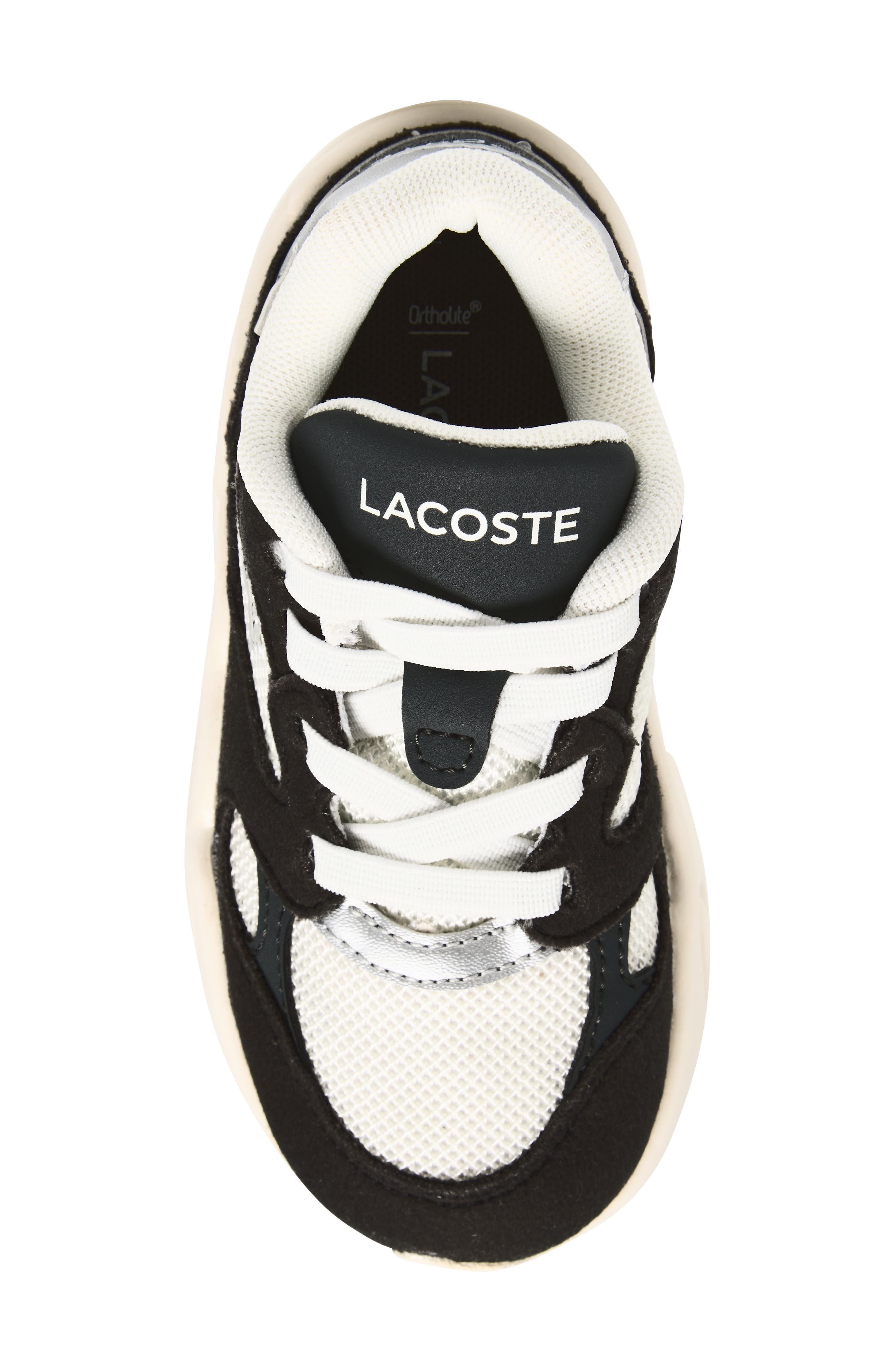 Lacoste Kids' Storm 96 2K Sneaker, Alternate, color, Black/ Off White