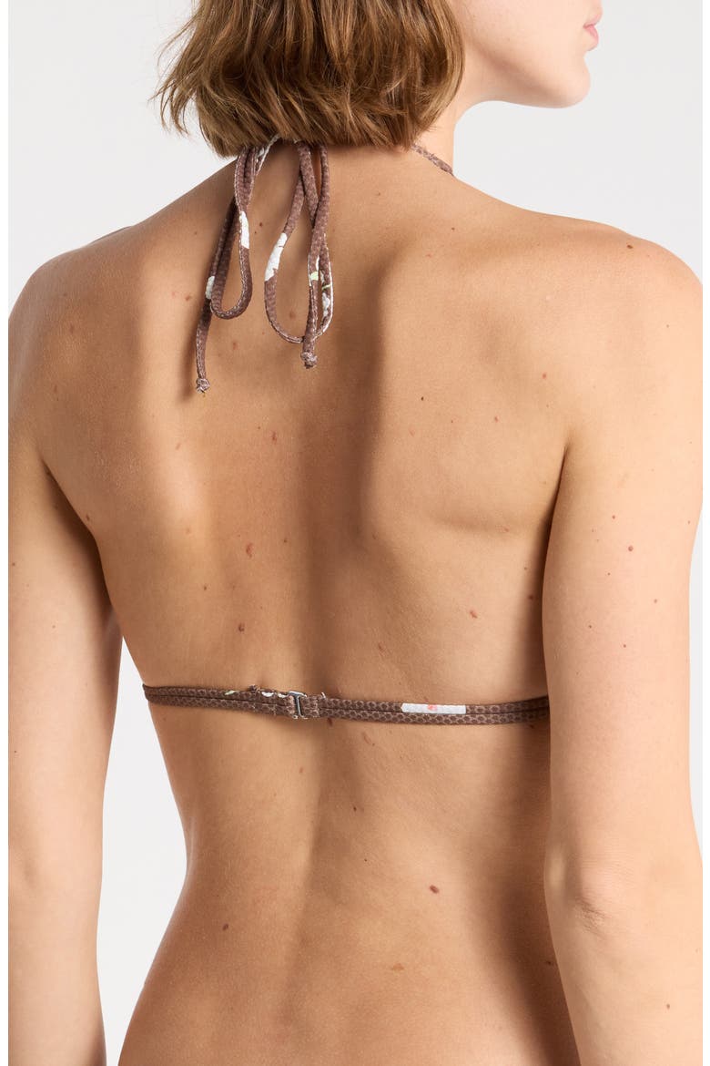 Lana Halter Bikini Top, Alternate, color, ENCHANTED