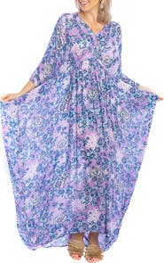 SAACHI Floral Kaftan