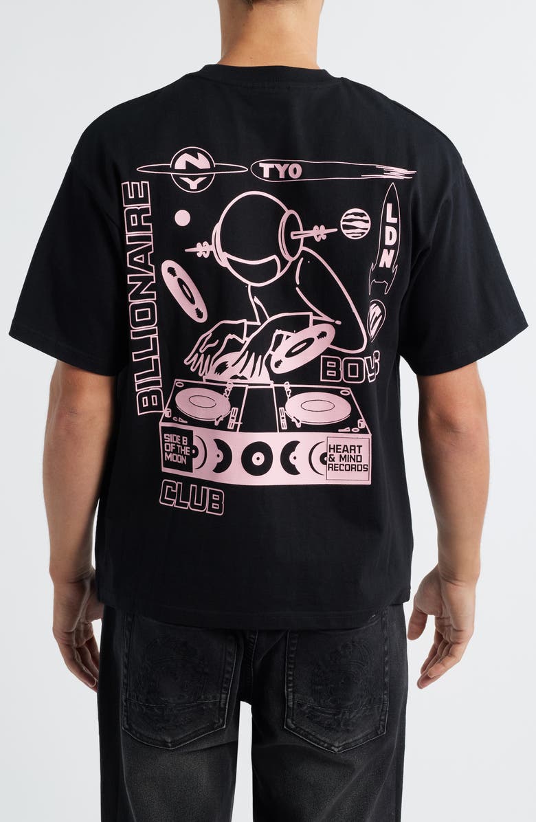 Billionaire Boys Club BB Side Crop Graphic T-Shirt, Alternate, color, Black