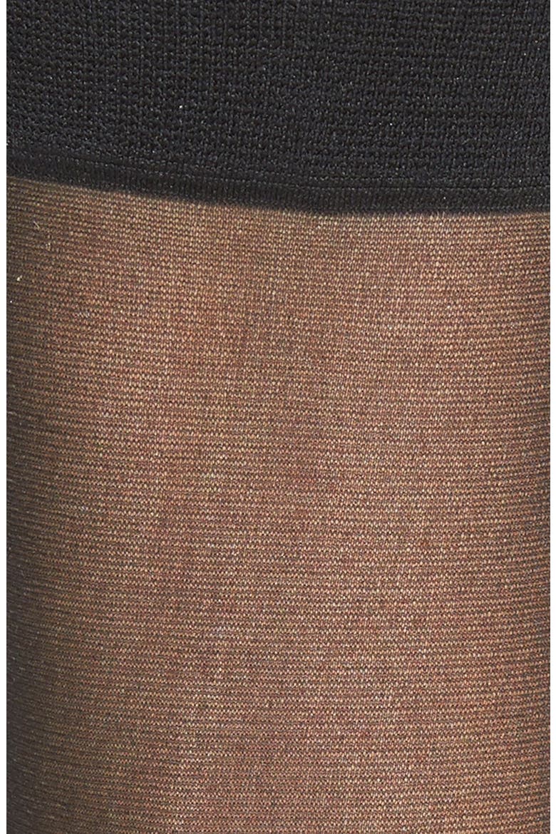 bow cuff sheer anklet socks, Alternate, color, BLACK