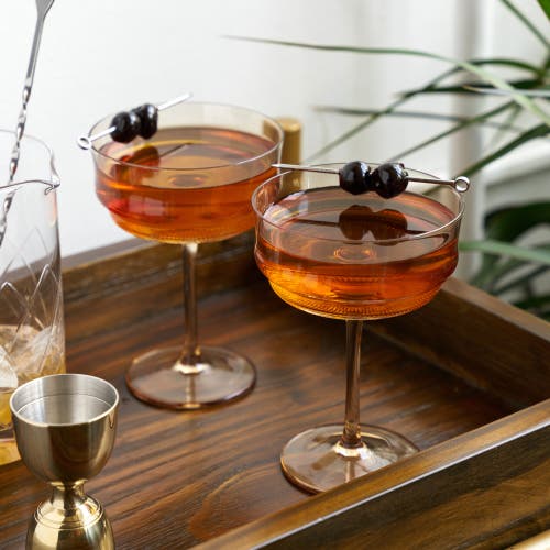 Twine Tulip Coupe In Copper