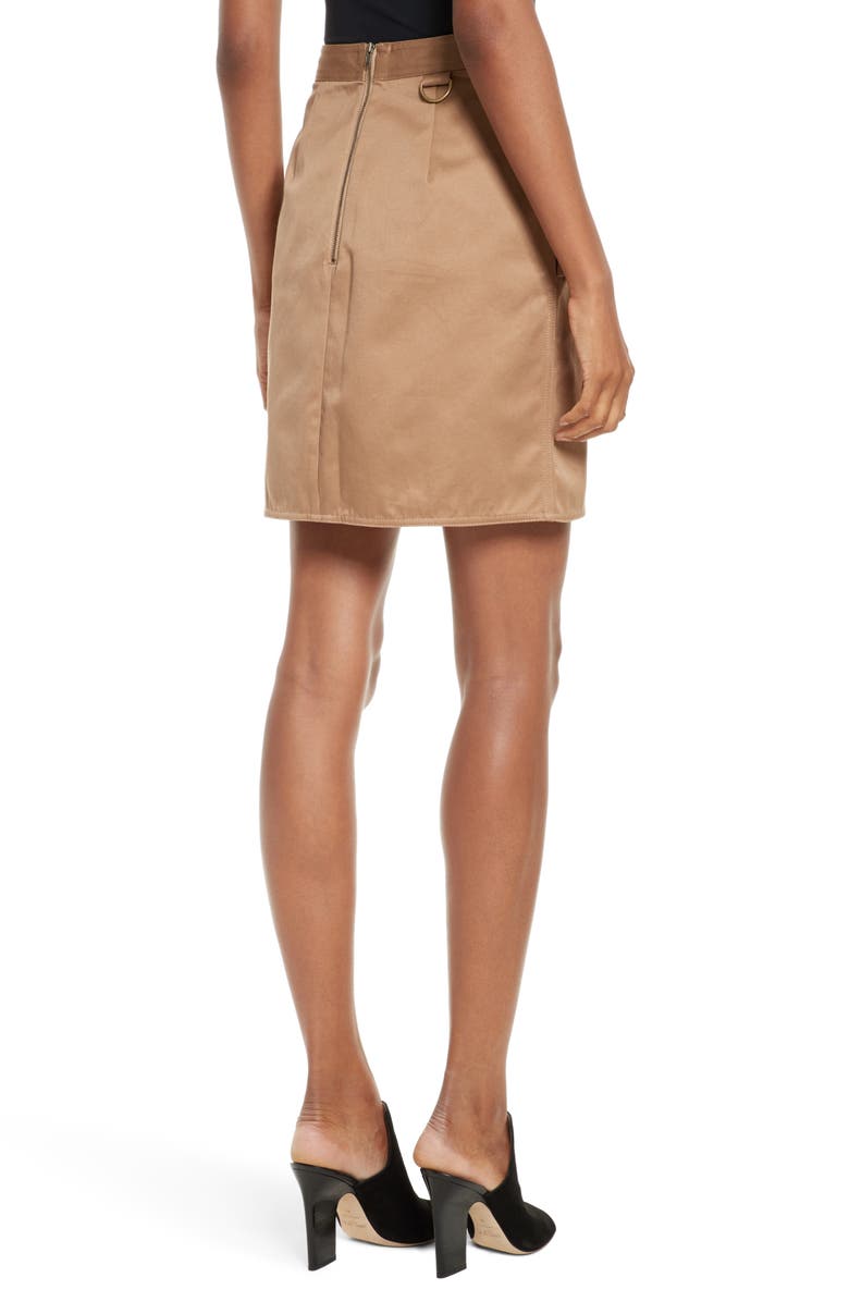 Self-Portrait Utility Miniskirt, Alternate, color,