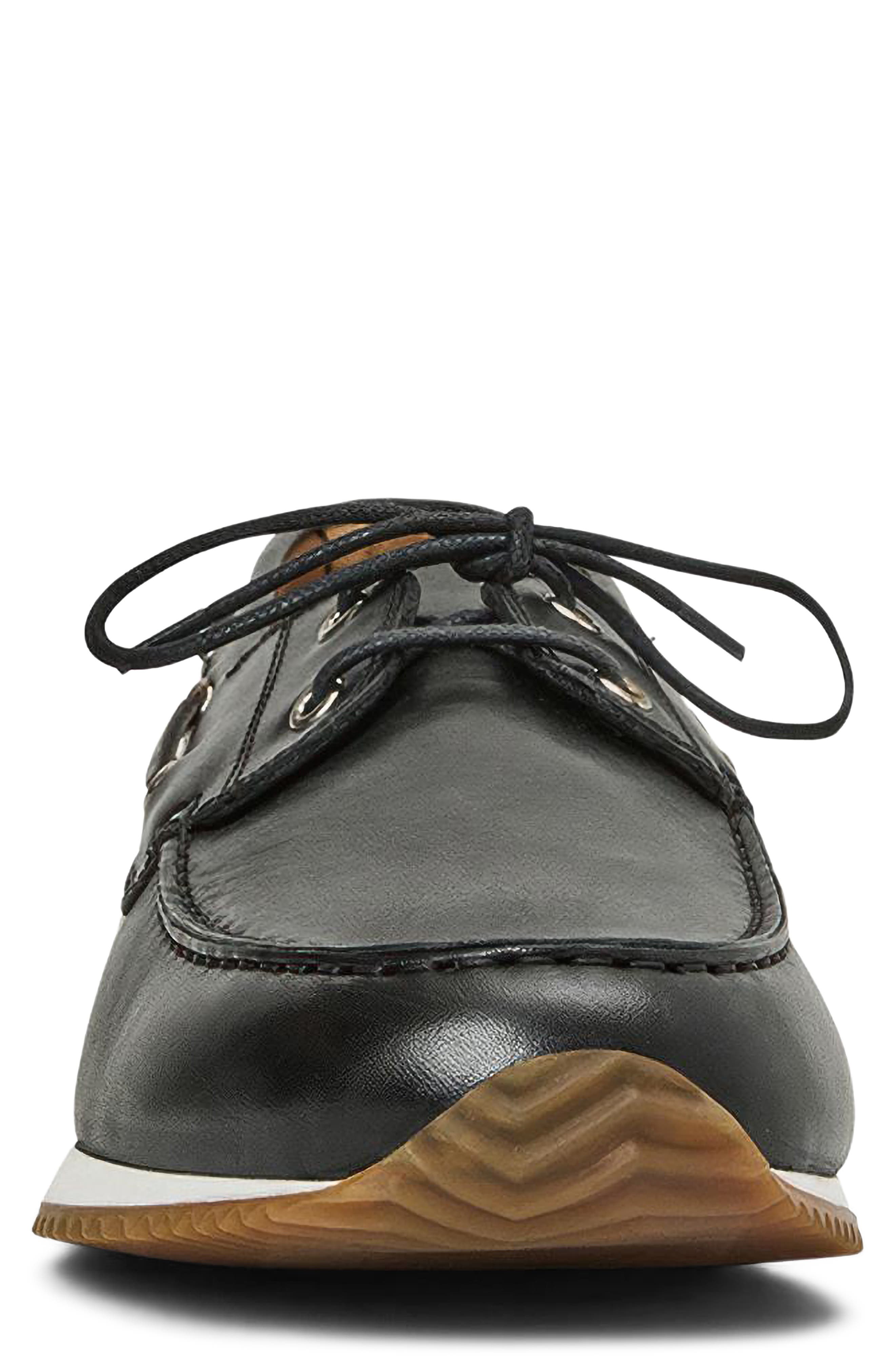 Aquatalia Lido Boat Sneaker, Alternate, color, 