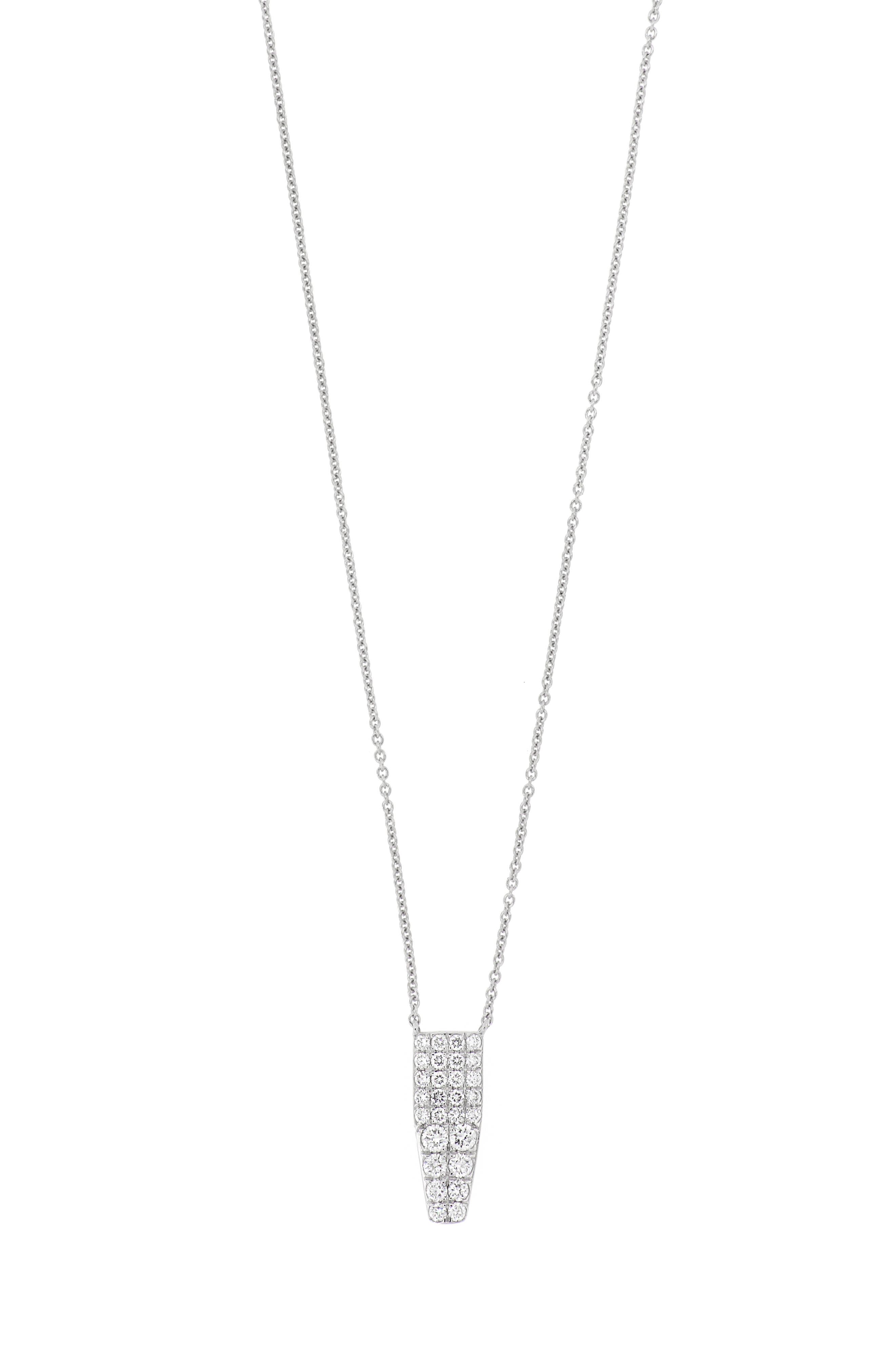 Bony Levy Prism Diamond Pendant Necklace - 0.33ct.