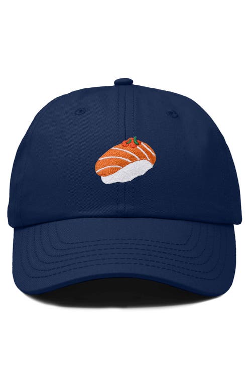 DALIX DALIX SALMON SUSHI EMBROIDERED DAD CAP 