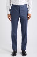 Peter Millar Harker Flat Front Wool & Cashmere Trousers