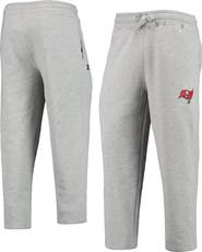 STARTER Men's Gray Tampa Bay Buccaneers Starter Option Run Sweatpants