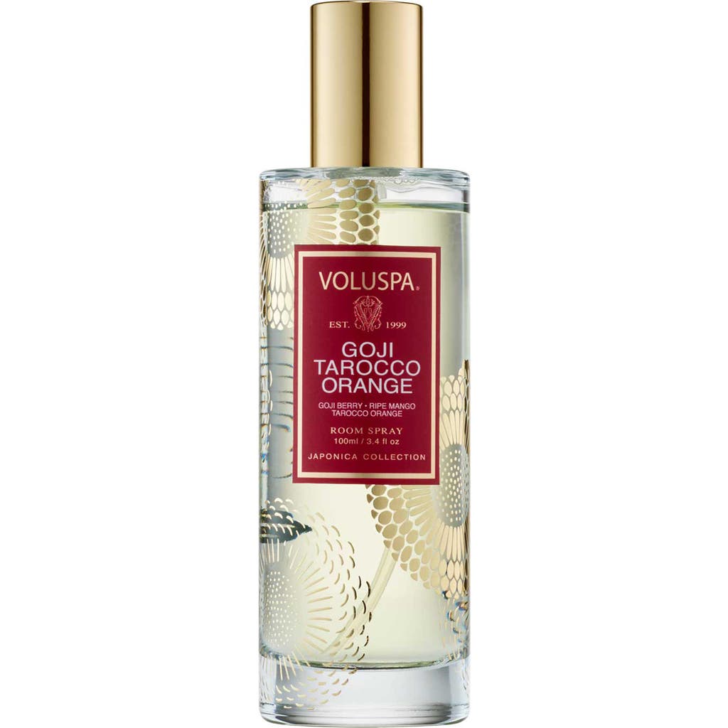 Voluspa Goji Tarocco Orange Room Spray In Goji Tarocco Orange