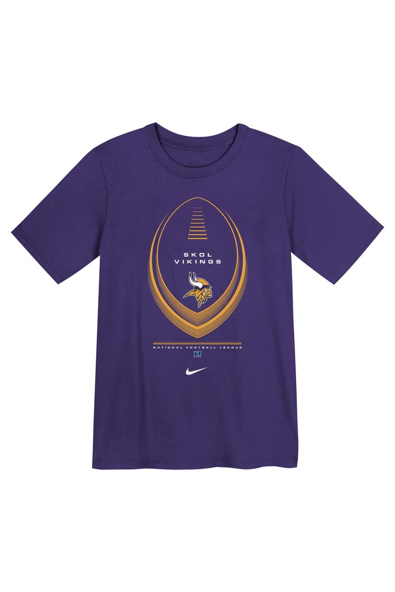 Preschool Nike Purple Minnesota Vikings Legend Icon T-Shirt, Main, color, Purple