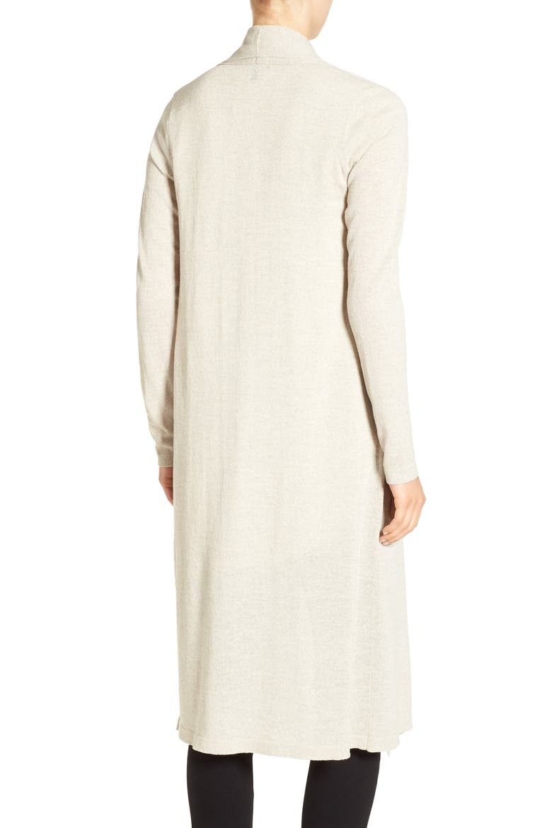 Washable Wool Crepe Kimono Duster, Alternate, color, SEA SALT