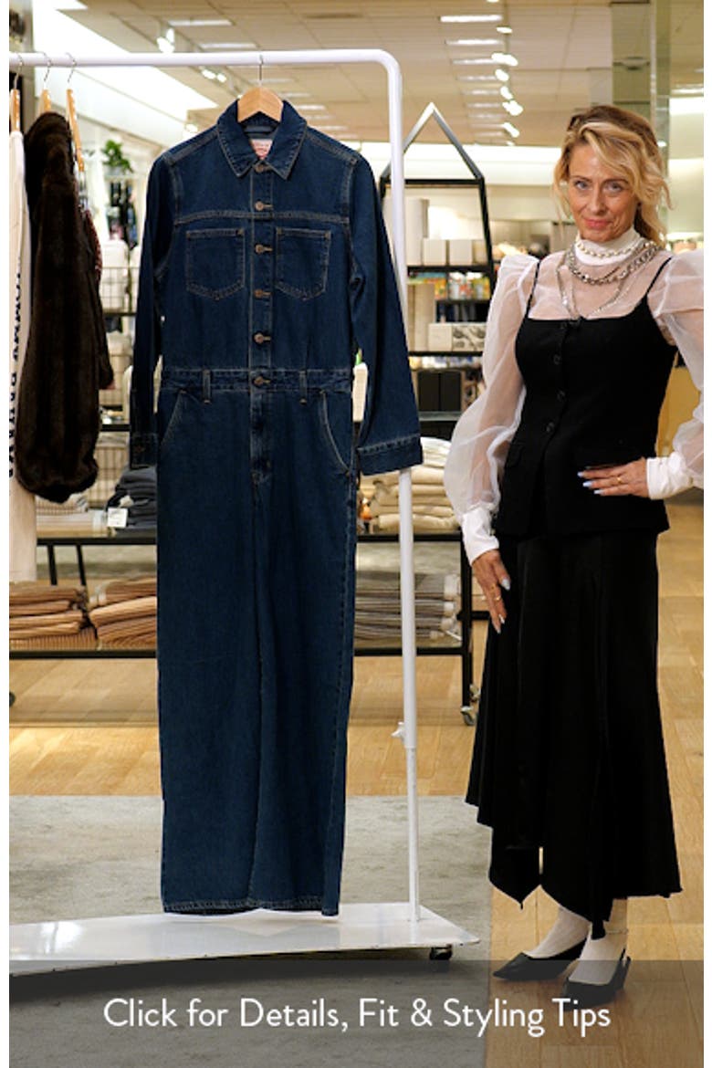Heritage Long Sleeve Denim Jumpsuit video