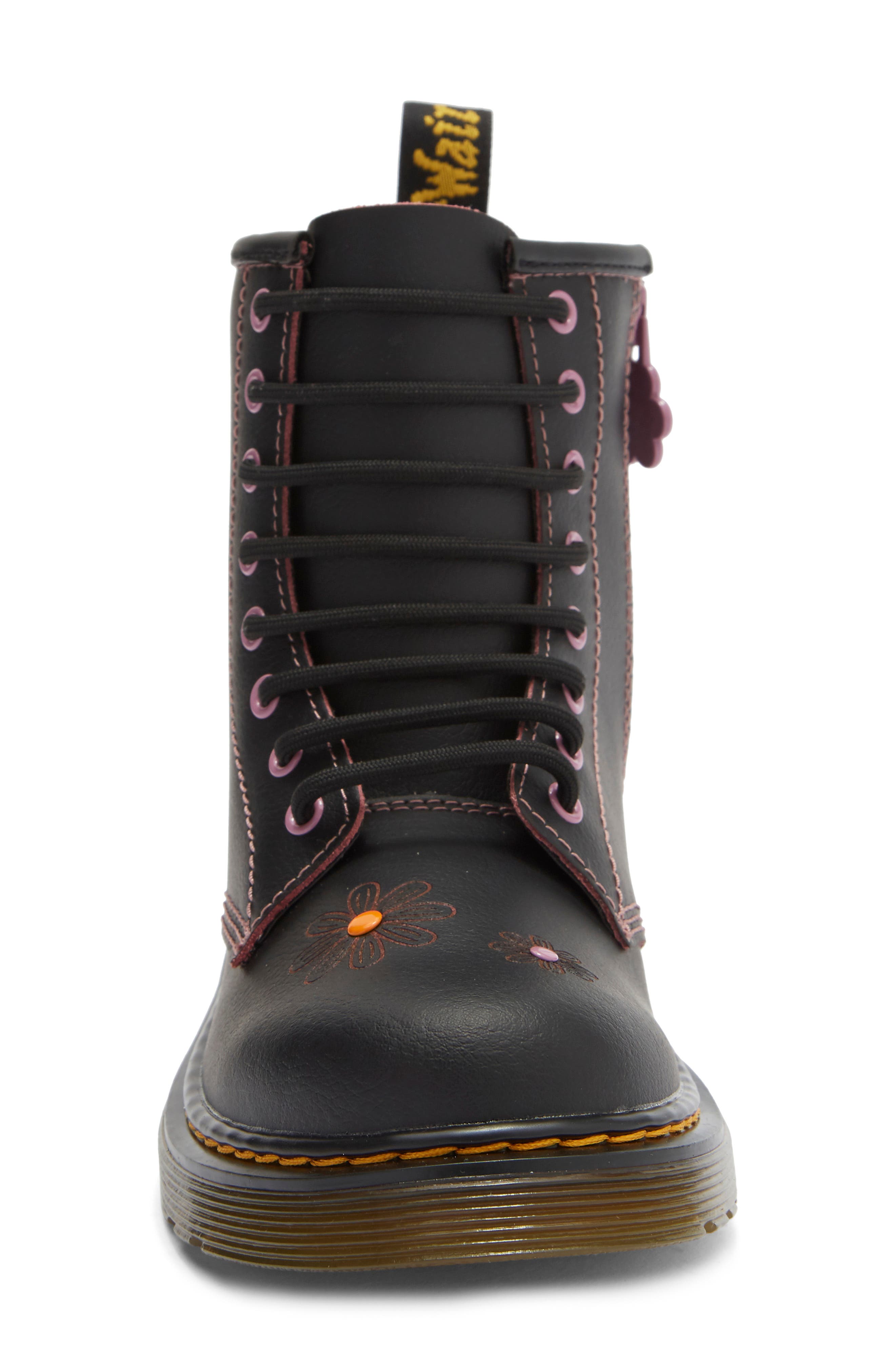 Dr. Martens Kids' 1460 Boot, Alternate, color, Black Dusty Rose