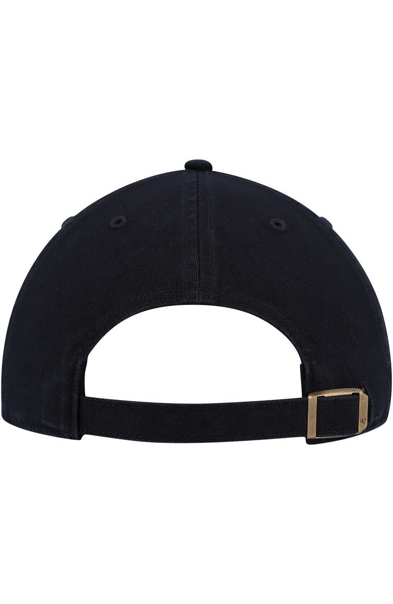 '47 Men's '47 Black Philadelphia Flyers Clean Up Adjustable Hat, Alternate, color, 