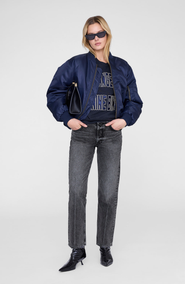 ANINE BING Harry Shrunken LA Sweatshirt